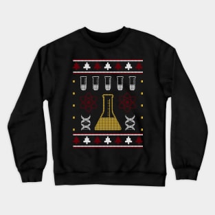 Science Ugly Christmas Sweater Crewneck Sweatshirt